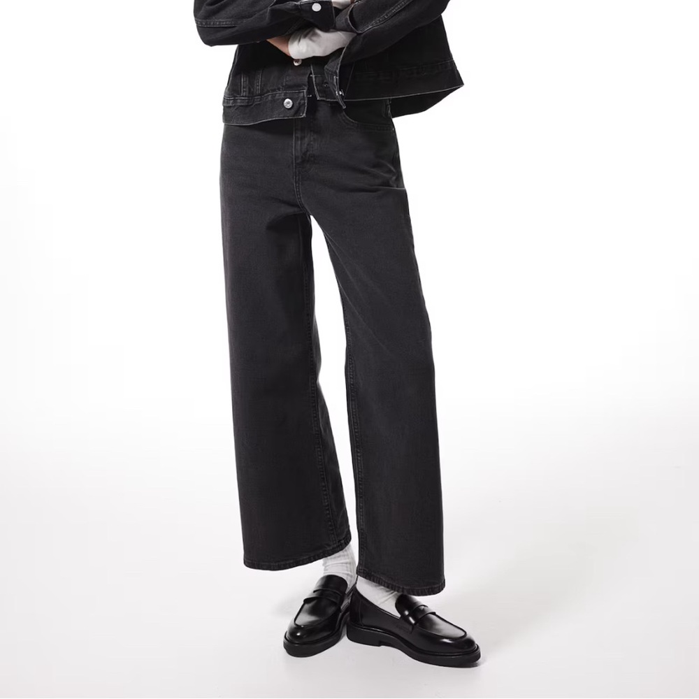 H&M : Wide Cut Jeans